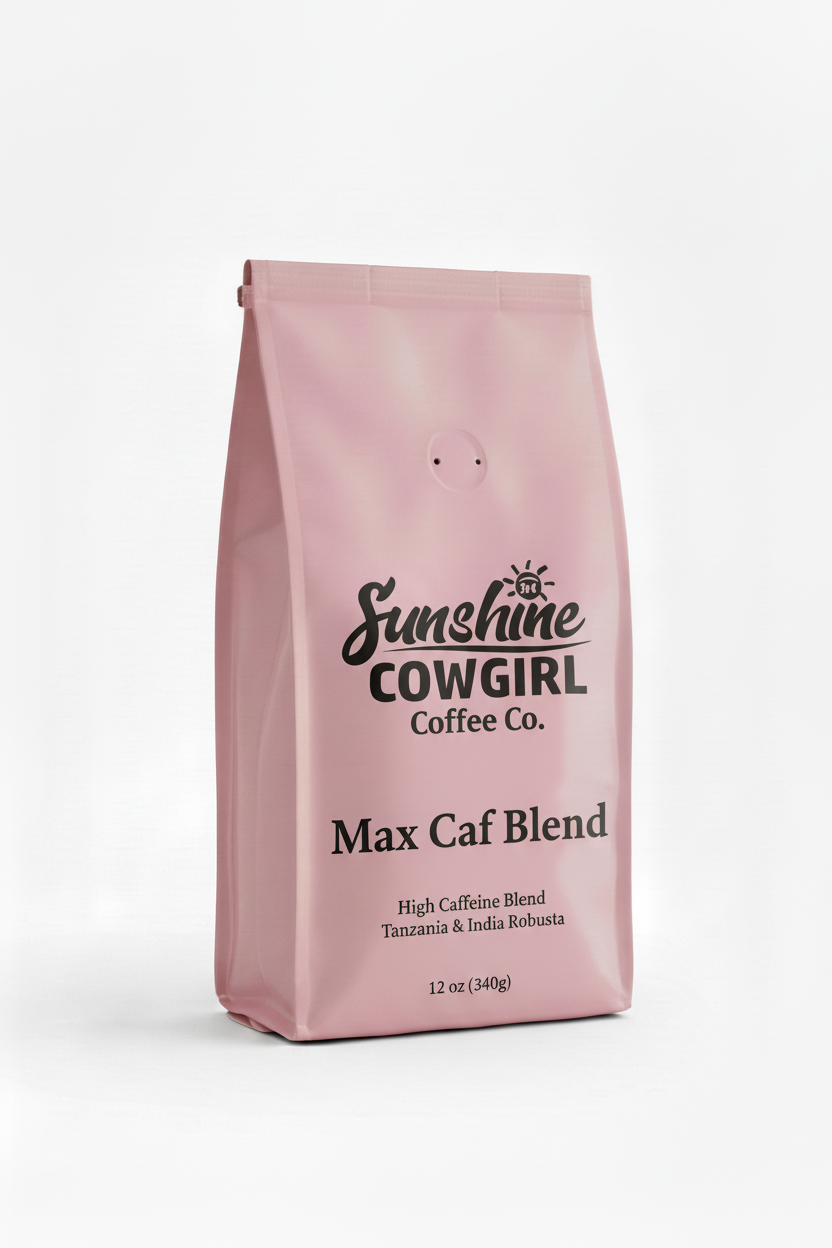Max Caf Blend Pink Coffee Bag