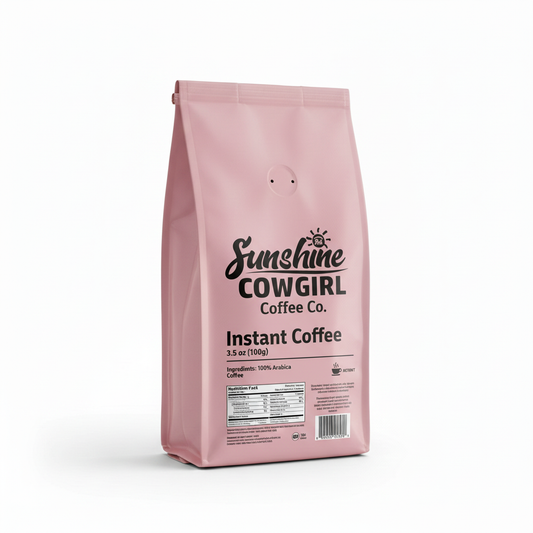 Instant Coffee Pink Coffee Bag